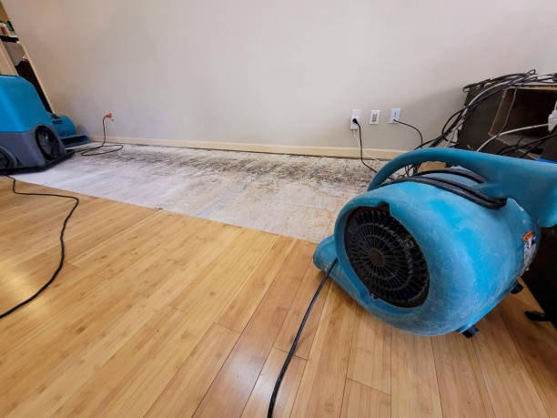 Professional Flood Damage Cleanup technician working in Wakeman, OH